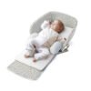 mommy bag- baby sleeping in portable baby bed