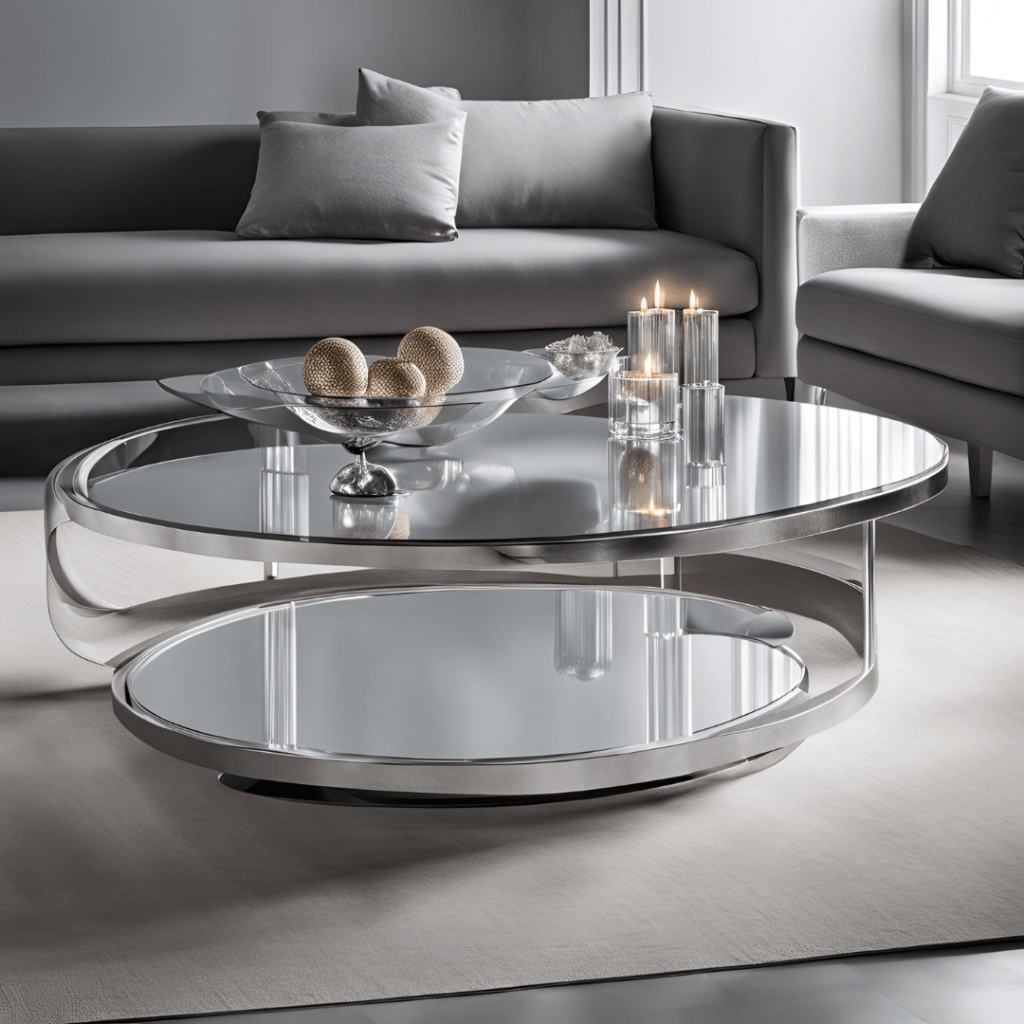 glass coffee table
