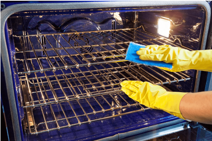 How to clean oven racks