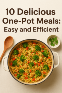One-Pot Meals: